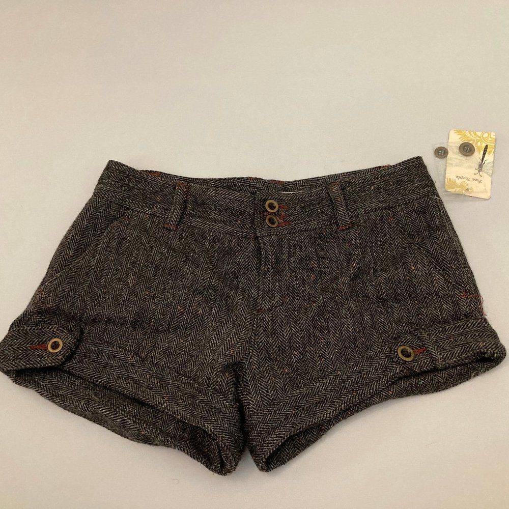 Free People Tweed Shorts size 2/NWT